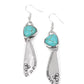 Going-Green Goddess - Blue Earring