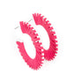 Everybody Conga! - Pink Hoop Earring
