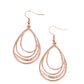 Outrageously Opulent - Copper Earring