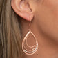 Outrageously Opulent - Copper Earring
