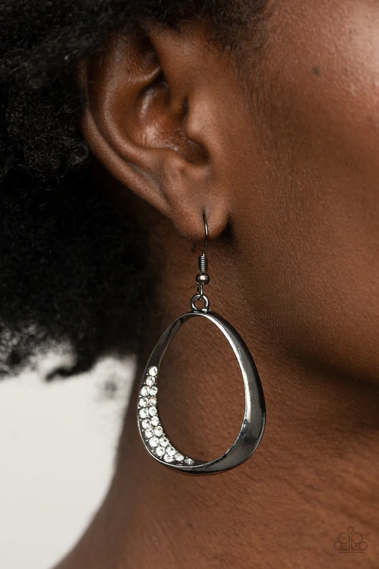 Fiercely Flauntable  - Black Earring