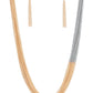 Metallic Merger - Gold Necklace