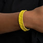 Follow The Wildflowers - Yellow Urban Bracelet