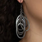Mind OVAL Matter - Black Earring