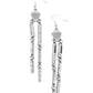 Defined Dazzle - White Earring