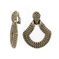 Better Buckle Up - Brass Clip-On Earring