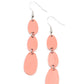 Rainbow Drops - Orange Earring