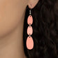 Rainbow Drops - Orange Earring