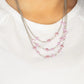 Let The Record GLOW - Purple Necklace