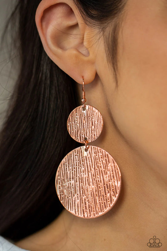 Status CYMBAL - Copper Earring