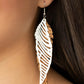 WINGING Off The Hook - White Earring