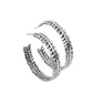 Laurel Gardens - Silver Hoop Earring