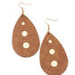Rustic Torrent - Gold Earring