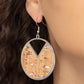 Nod to Nature - White Earring