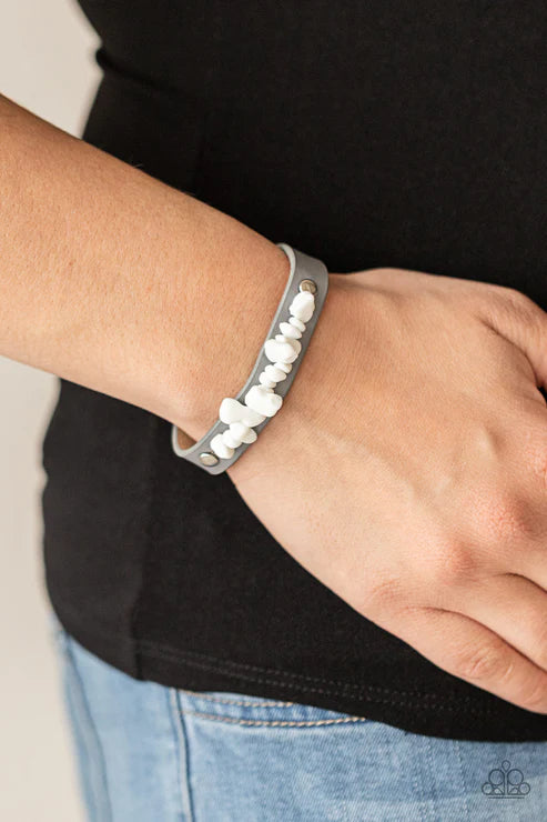 Pebble Paradise - Silver Urban Bracelet