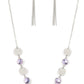 Refined Reflections - Purple Necklace