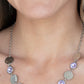 Refined Reflections - Purple Necklace