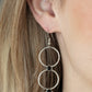 Refined Society - Black Earring