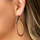 Fully Loaded - Copper Hoop Earring