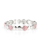 Dimensional Dazzle - Pink Bracelet
