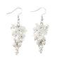 Bountiful Bouquets - White Earring