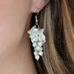 Bountiful Bouquets - White Earring