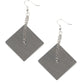 Block Party Posh - Black Earring
