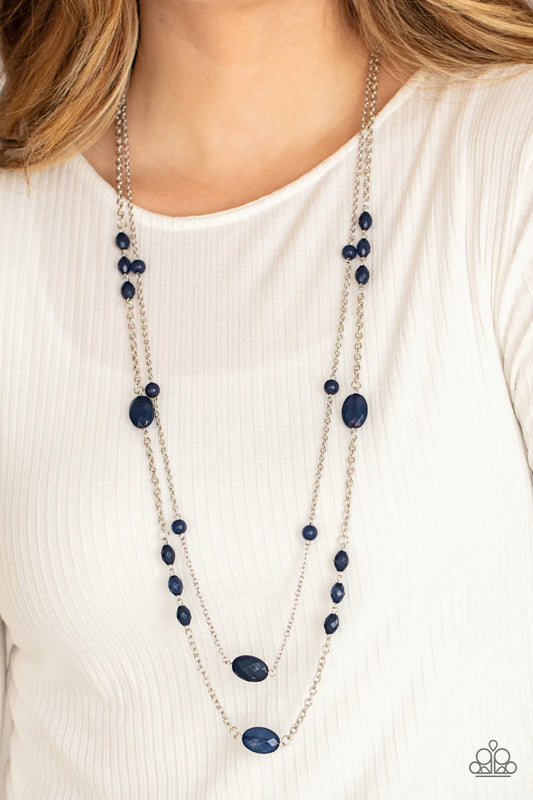Day Trip Delights - Blue Necklace
