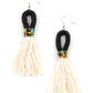 The Dustup - Black Earring