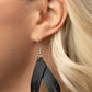 That's A STRAP - Black Earring