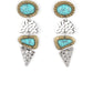 Earthy Extravagance - Multi Post Earring