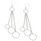 Demurely Dazzling - White Earring