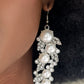 The Party Has Arrived - White Earring