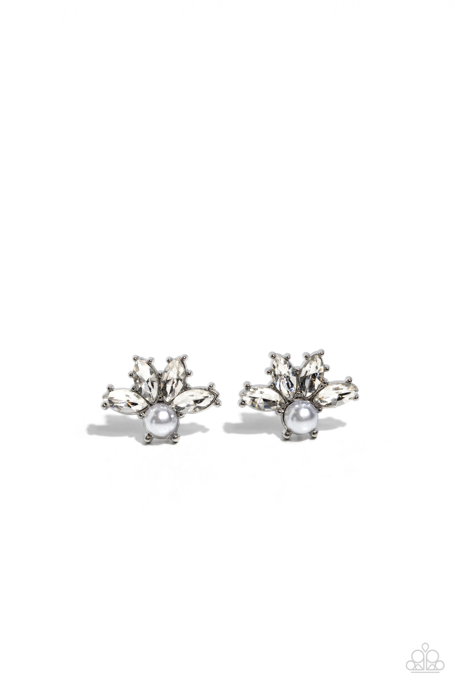 Stellar Showcase - White Post Earring