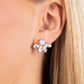 Stellar Showcase - White Post Earring