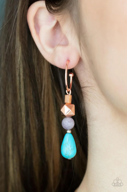 Boulevard Stroll - Cooper Hoop Earring