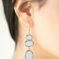 Tiers of Tranquility - White Earring