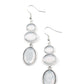Tiers of Tranquility - White Earring