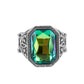 Galaxy Goddess - Green Ring