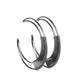 Artisan Attitude - Black Hoop Earring