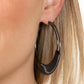 Artisan Attitude - Black Hoop Earring