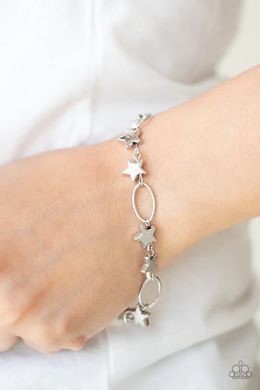 Stars and Sparks -  Silver Bracelet