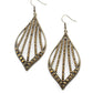 Showcase Sparkle - Brass Earring