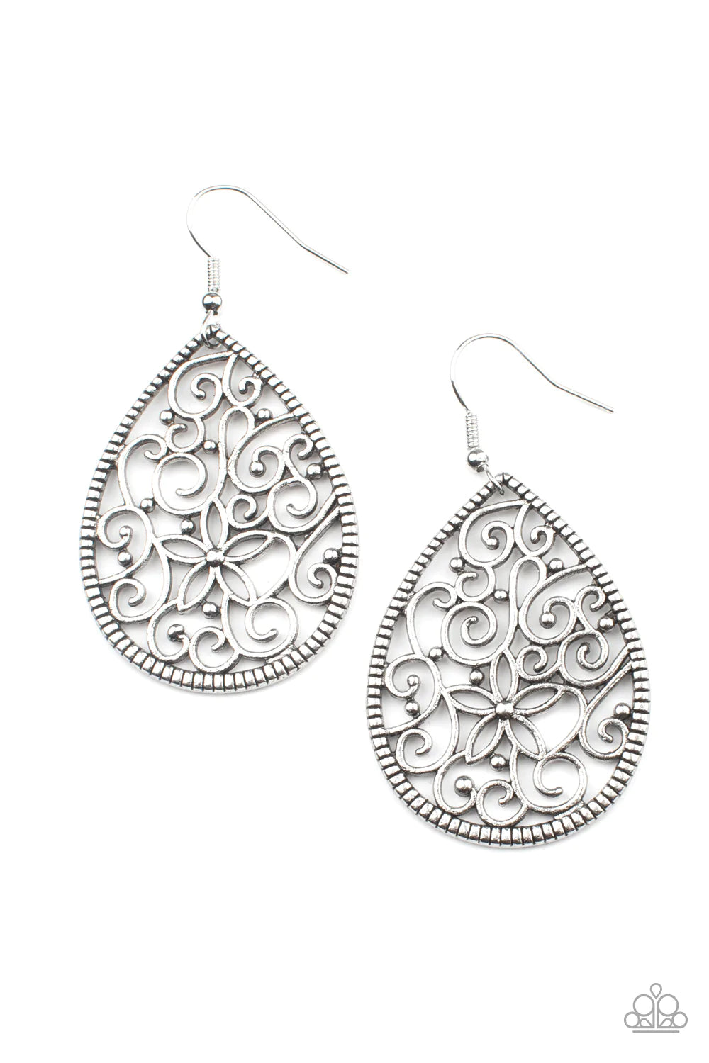 Tour de Garden - Silver Earring