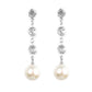 Yacht Scene - White Post Earring