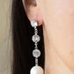 Yacht Scene - White Post Earring