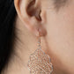 Meadow Mosaic - Rose Gold Earring