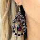 Garden Decorum - Purple Earring