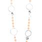 Sea Glass Wanderer - Orange Necklace