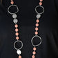 Sea Glass Wanderer - Orange Necklace